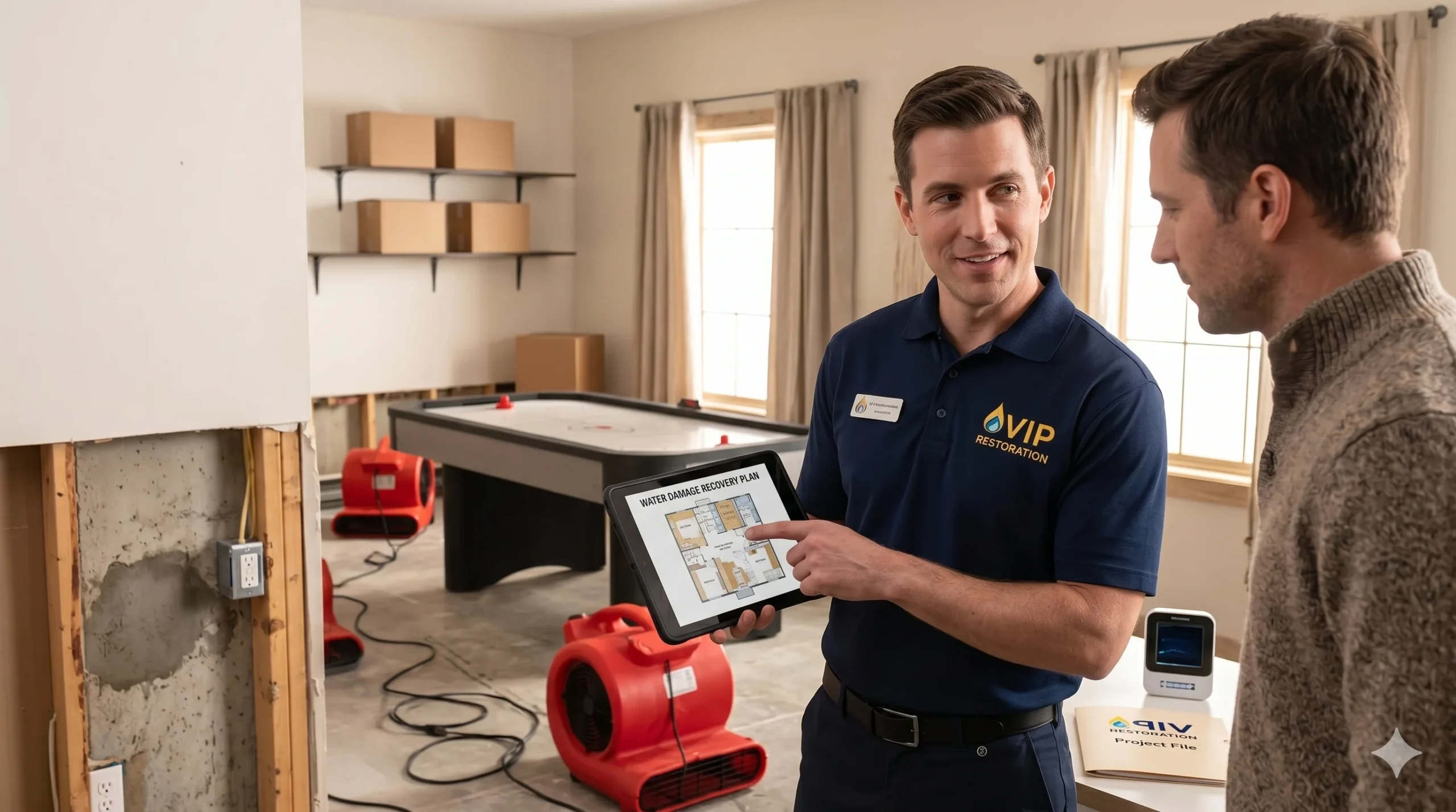 what to look for in water damage restoration services