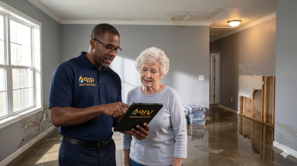 how do you restore water damage